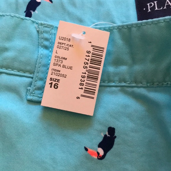 BNWT Children’s Place Palm Pelican Shorts - Picture 3 of 5